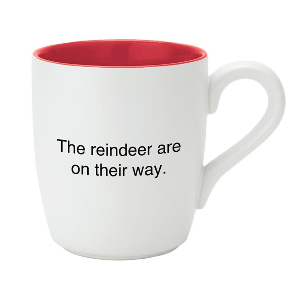 That's All Mug - Red - Reindeers Are On Their Way/NWT